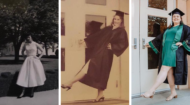 A graduating senior's creative nod to her mother's and grandmother's past at Baylor