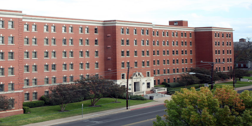 External shot of Collins Residence Hall