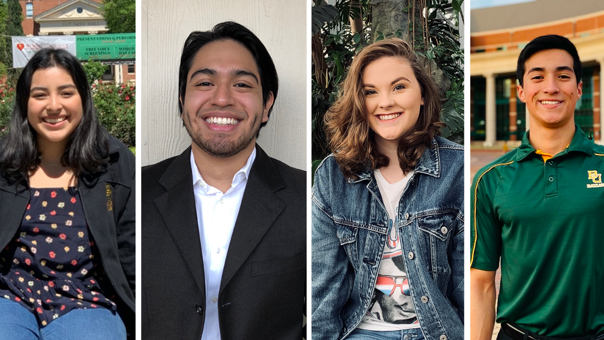 Four Baylor first-gen students