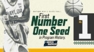 Baylor men's basketball earns first-ever No. 1 seed in NCAA tournament