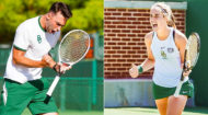 BU men's & women's tennis each named top-8 NCAA seeds, will host early tournament matches