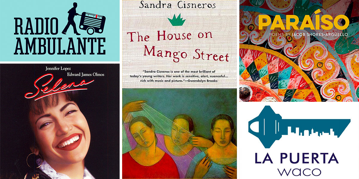 A collage of Hispanic Heritage Month suggested resources