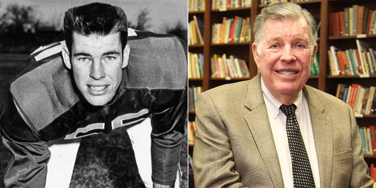 Bill Glass -- as a football player at Baylor, and as an adult