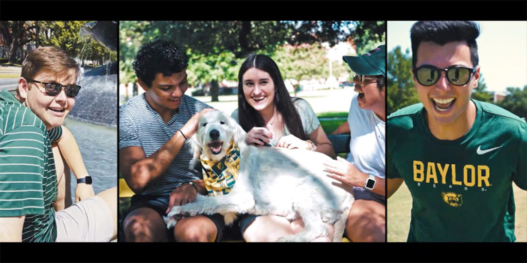 BaylorProud » Students in Baylor’s new commercial, ‘We Were Born to Run