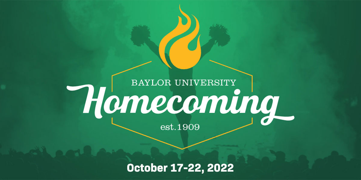 Baylor Homecoming logo: Oct. 17-22, 2022