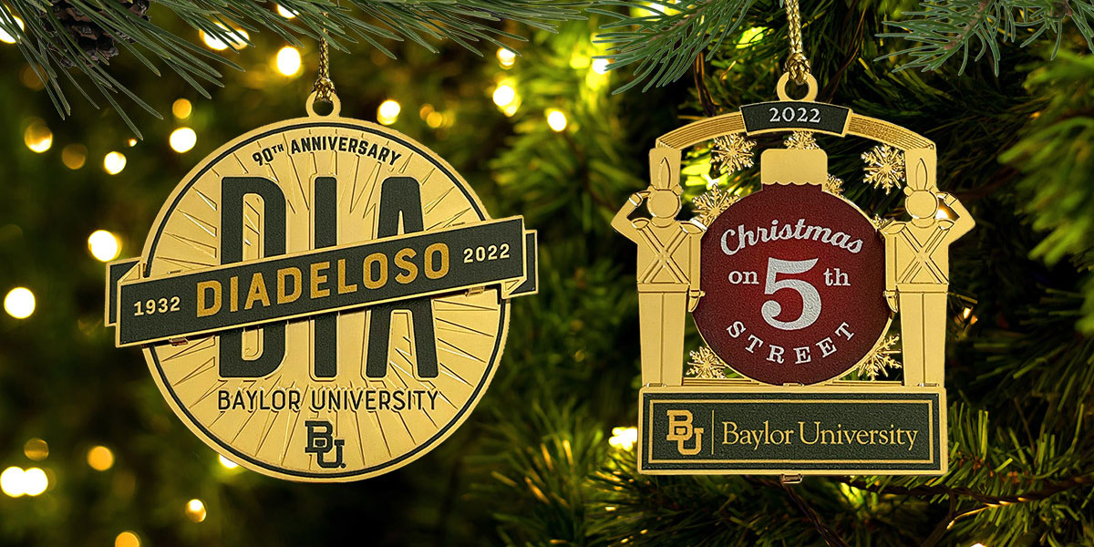 2022 Baylor Traditions Christmas Ornaments