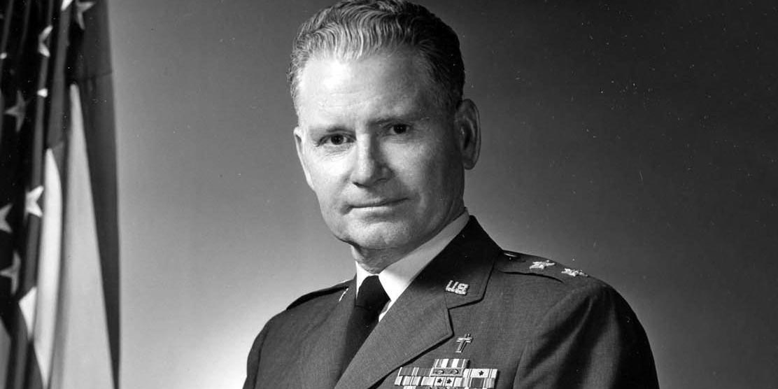 Chaplain Major General Robert P. Taylor, BA ’33.
