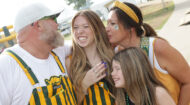 Family Weekend brings parents, rain & a win to Waco