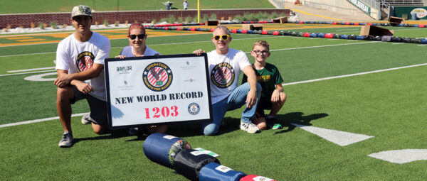 Bears set Guinness World Record while serving homeless veterans