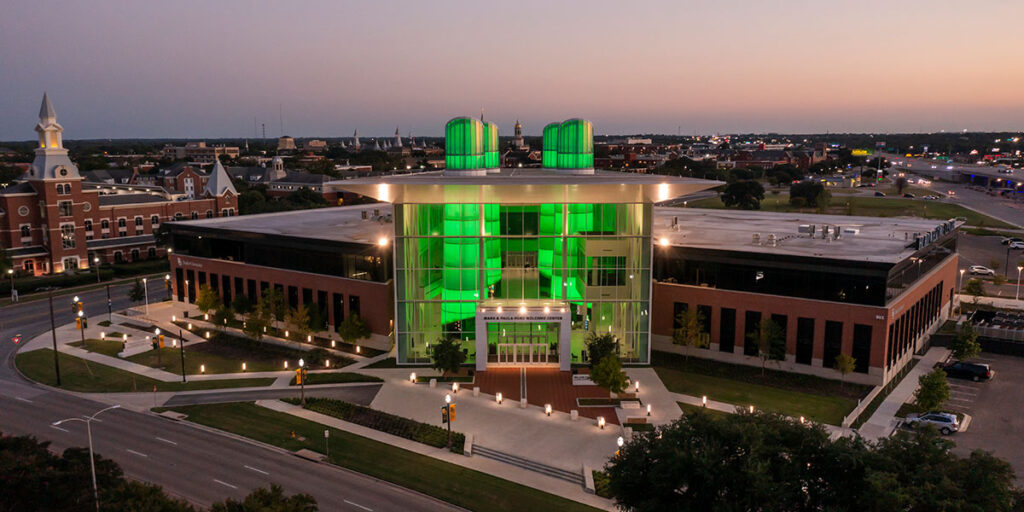 BaylorProud » A year in, the Hurd Center has an anchor