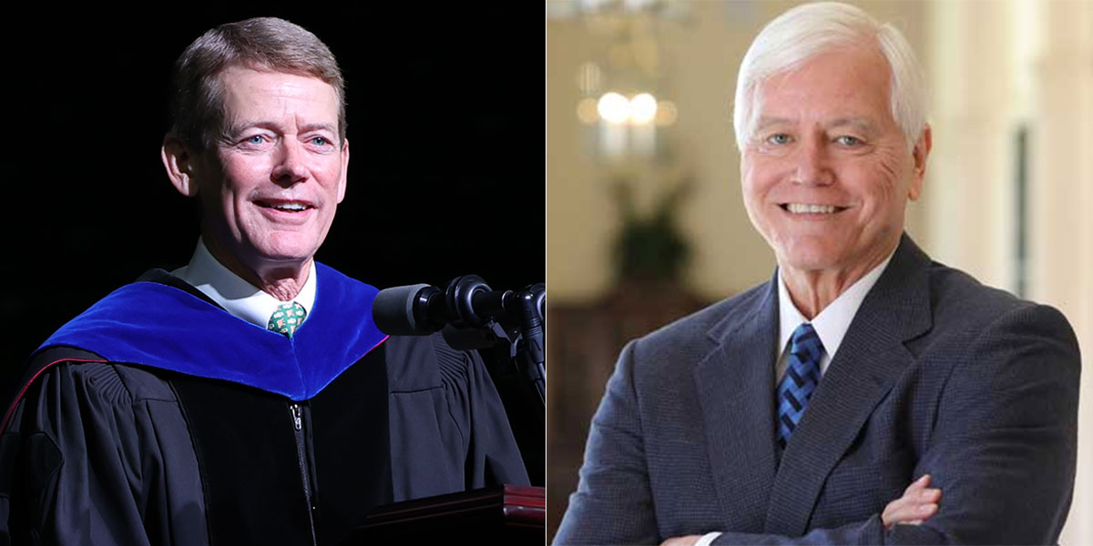 Drs. Kevin Jackson (left) and Larry Lyon (right)