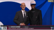 Edgecombe the NBA Draft's No. 3 overall pick, highest in BU MBB history