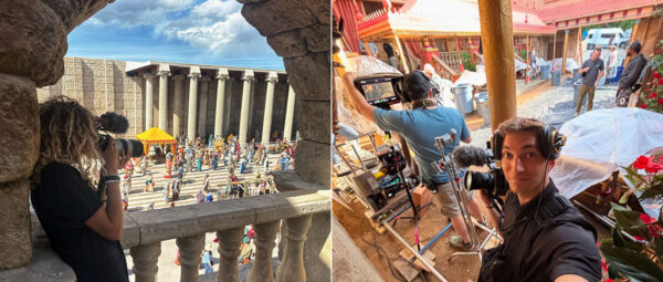 Baylor film students find opportunity (and calling) working on set with "The Chosen"