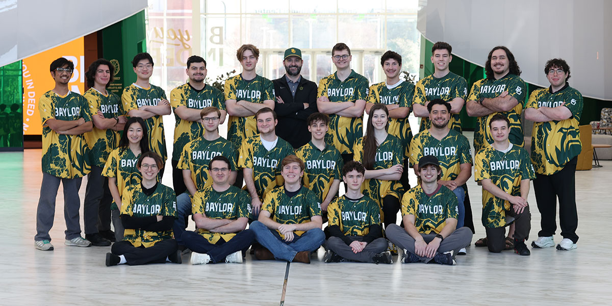 Baylor Esports team photo