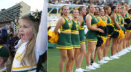 Baylor student overcomes amputation to make BU Spirit Squad