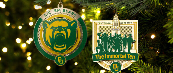 Must-have: 2026 Baylor Traditions Christmas ornaments
